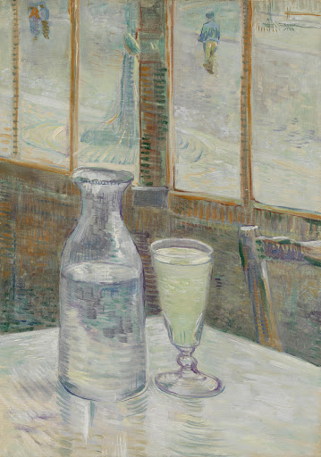 Café Table with Absinthe (1887)