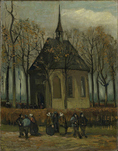Congregation Leaving the Reformed Church in Nuenen (1884 - 1885)